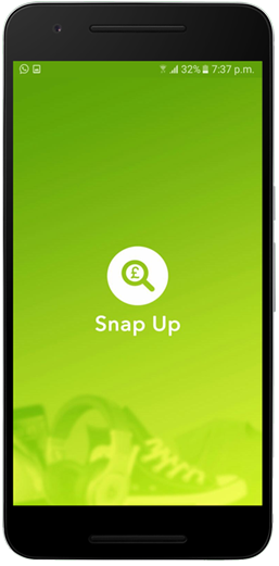 snap up splash screen